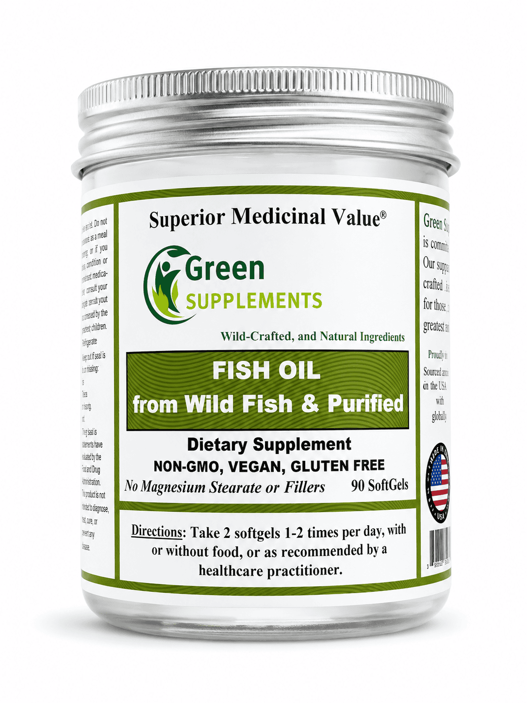 Fish Oil From Wild Fish, Omega 3
