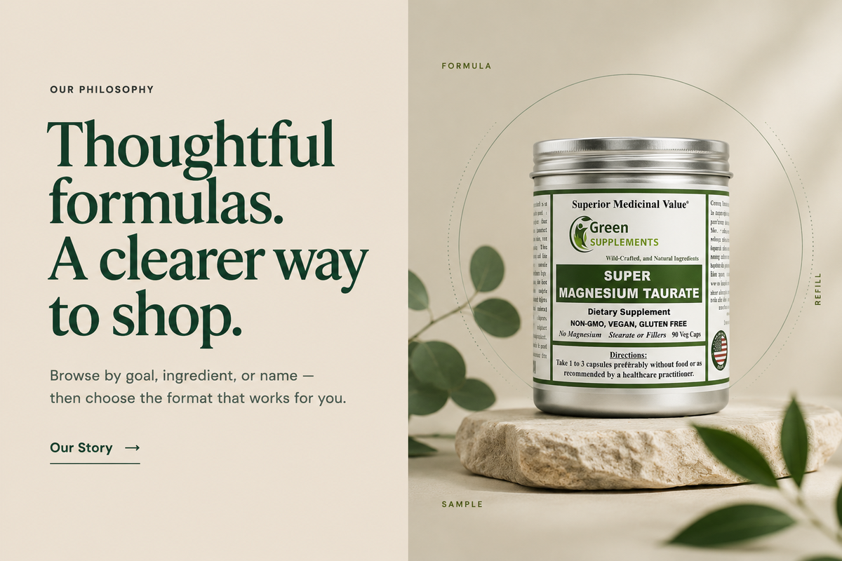 Our philosophy — Thoughtful formulas. A clearer way to shop.