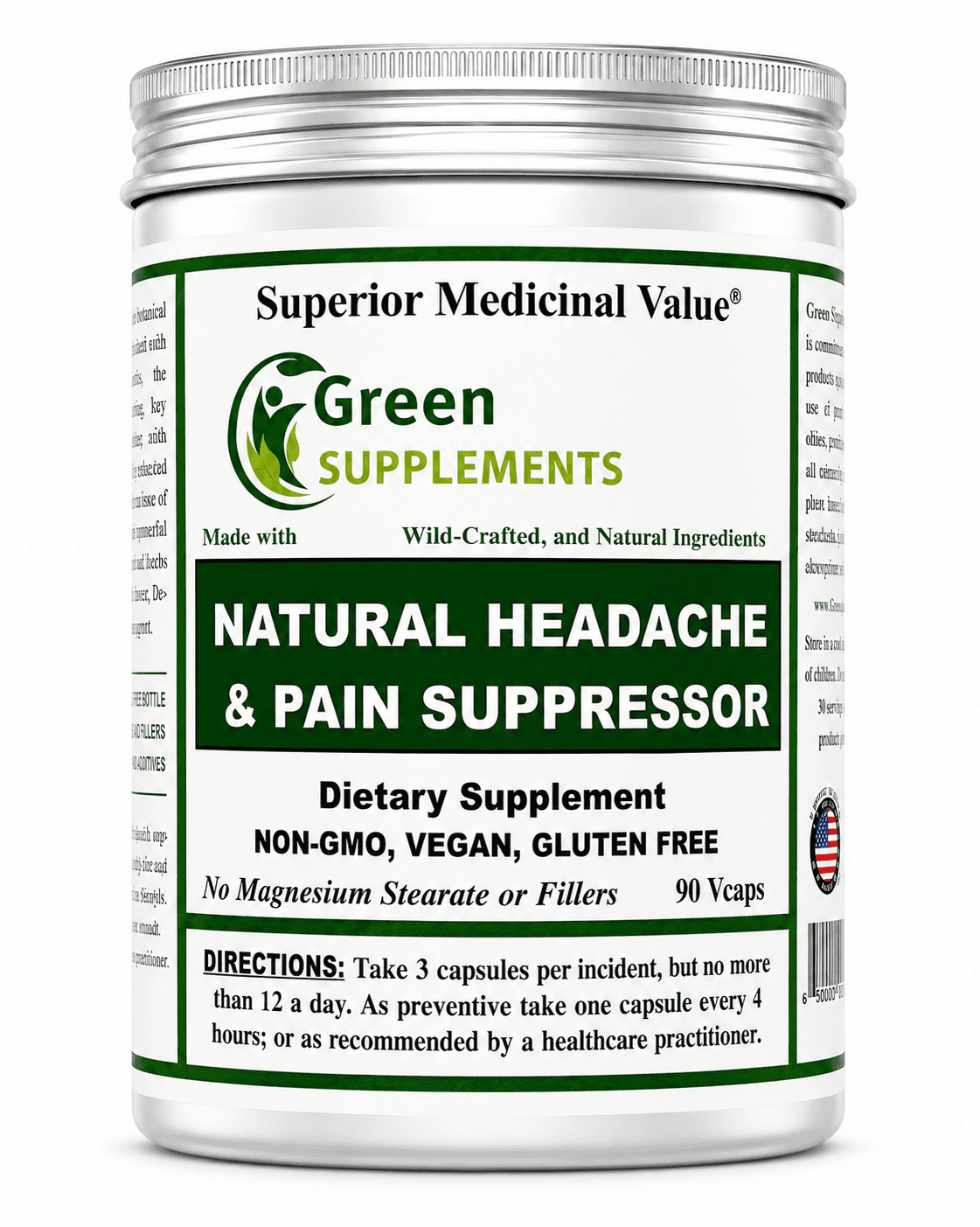 Analgesic, Painkiller, Headache, Migraines, Suppressor