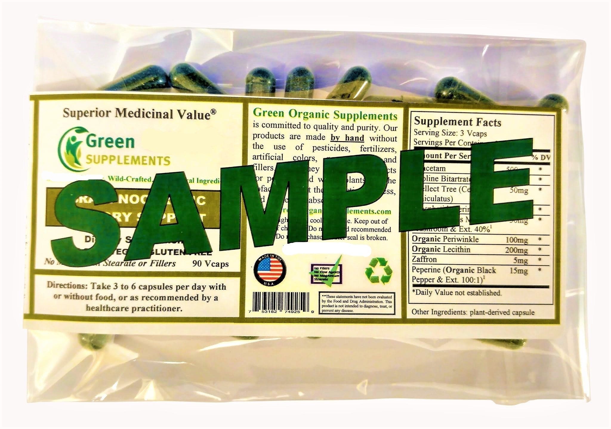 Vitamin B-Complex, Full Spectrum, B Complex, Sample