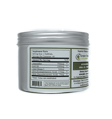Krill Oil, Astaxanthin, Omega 3, Fish Oil