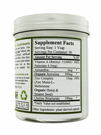 Buy organic supplements for women - Vitamin A, Retinyl Palmitate Supplement Facts