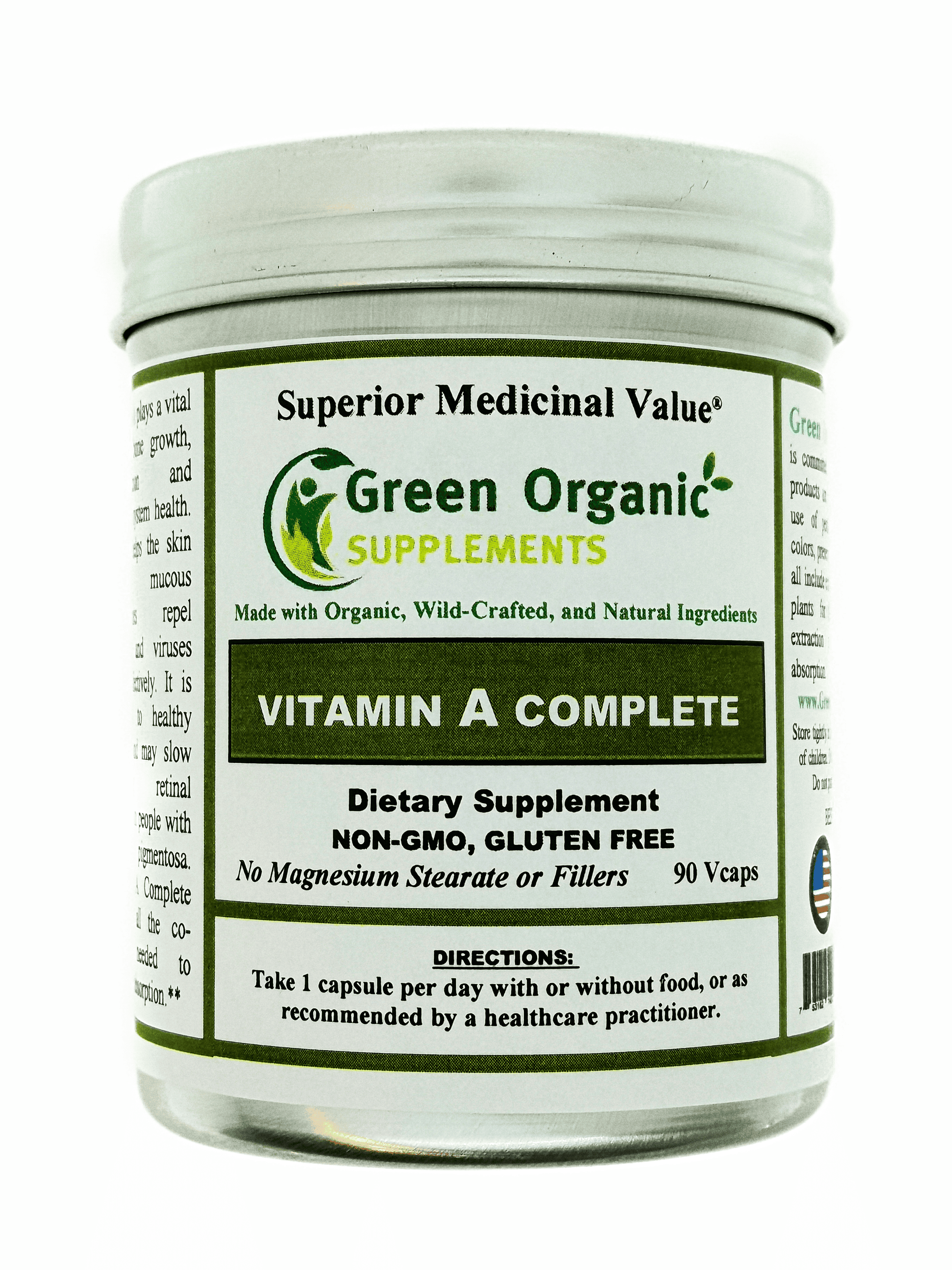 Buy organic supplements for women - Vitamin A complete