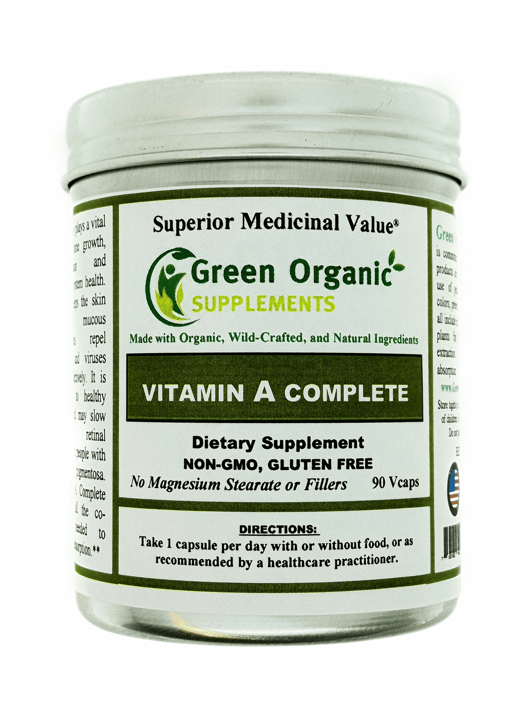 Buy organic supplements for women - Vitamin A complete