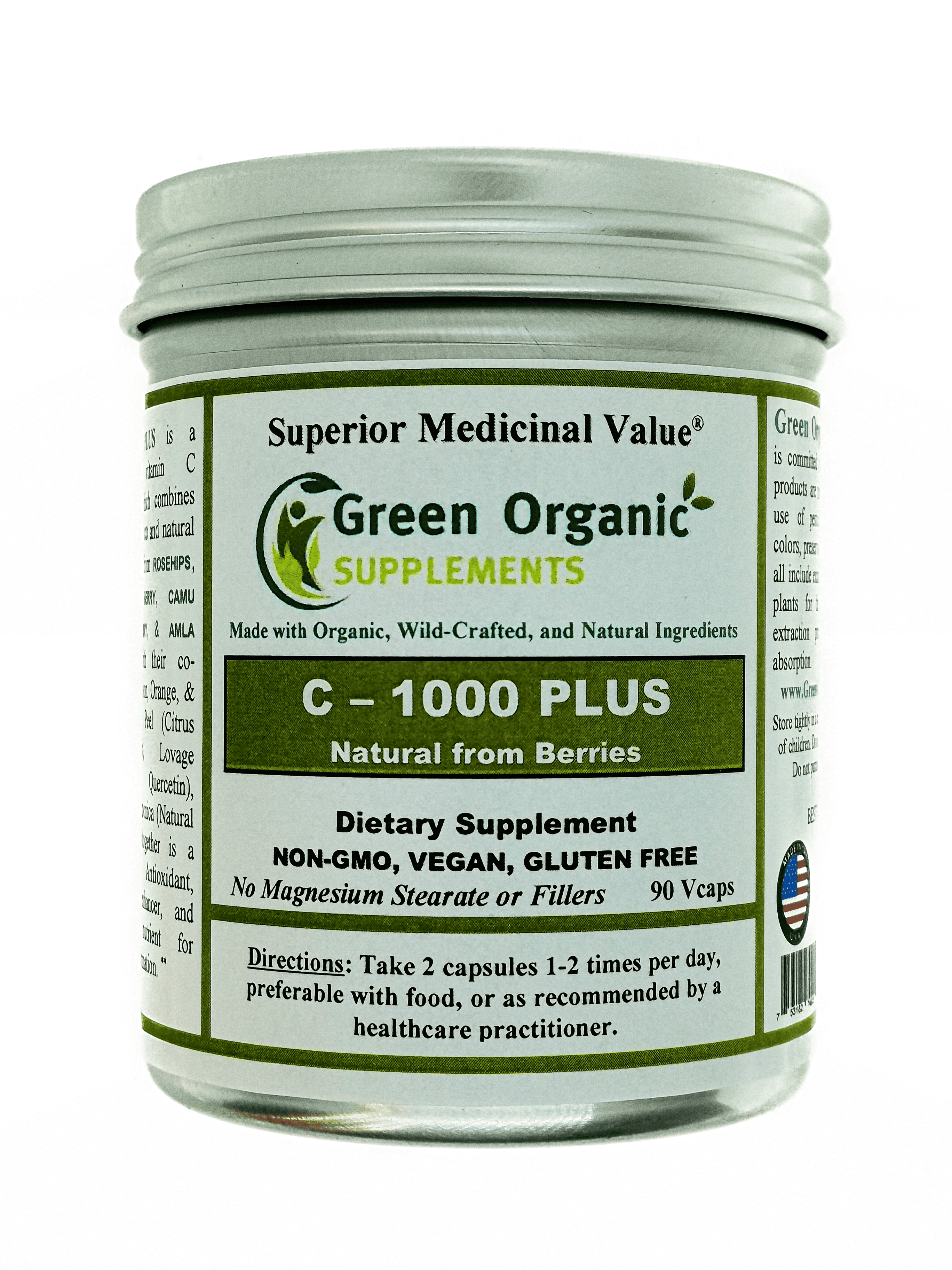 Vitamin C - 1000 Plus, Natural from Berries