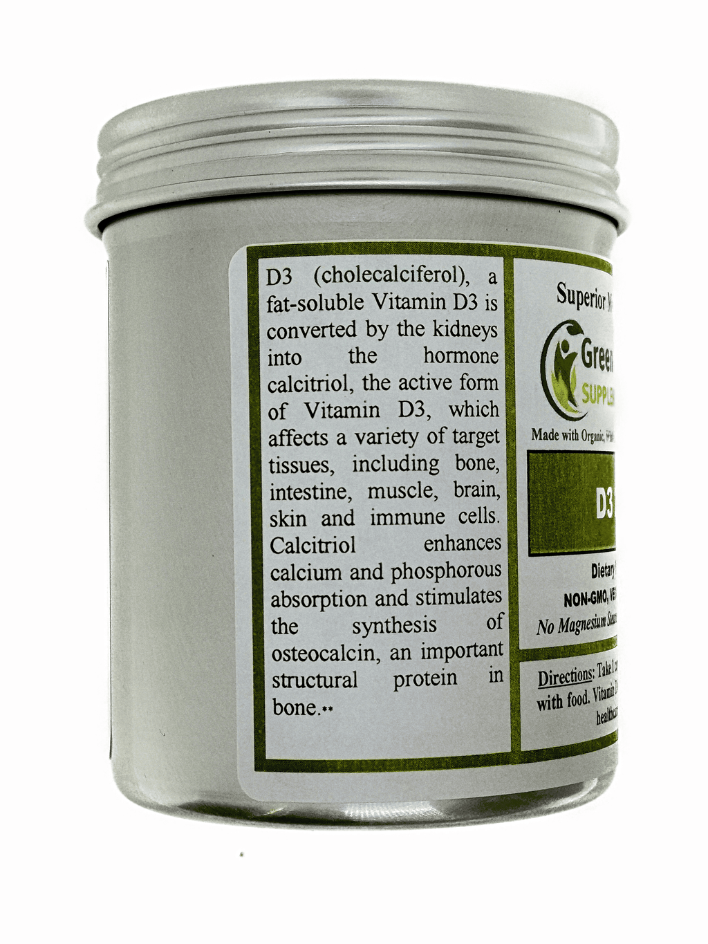 Vitamin D3, 2000IU