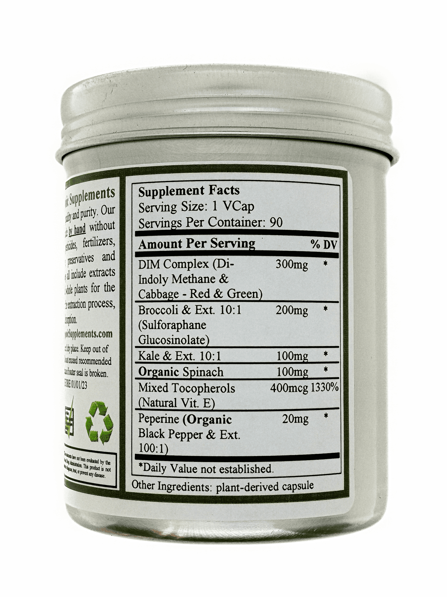 DIM, Diindolylmethane, I-3-C, Indole-3-Carbinol, Broccoli