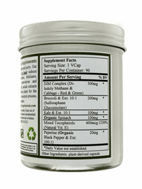 DIM, Diindolylmethane, I-3-C, Indole-3-Carbinol, Broccoli