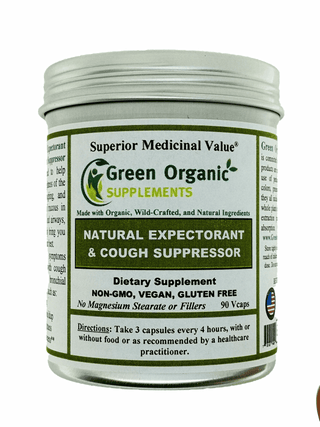 Buy organic supplements & Vitamins - Natural Expectorant & Cough Suppressor
