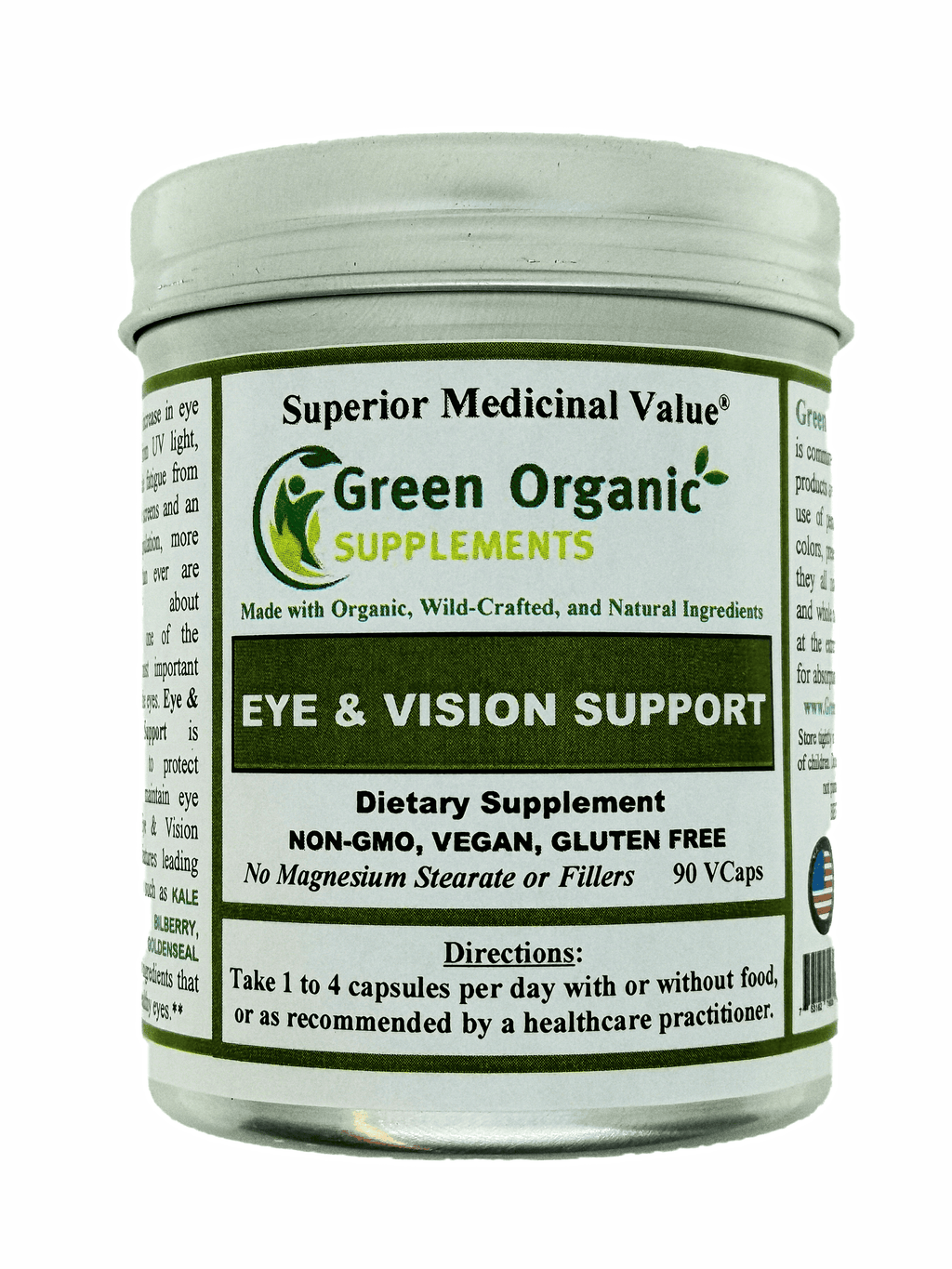 Buy organic supplements - Eye & Vision Support