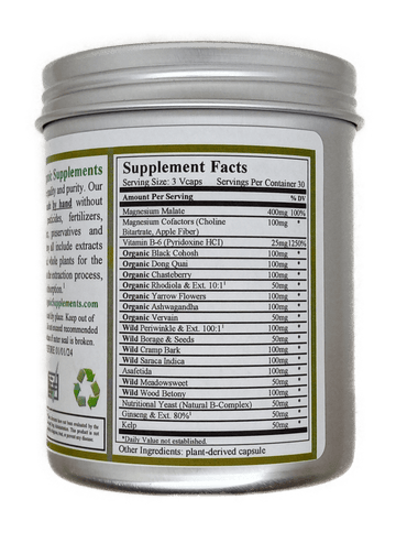 PMS, Mood Enhancer, Hormonal Balance, Hormones, Hot Flashes