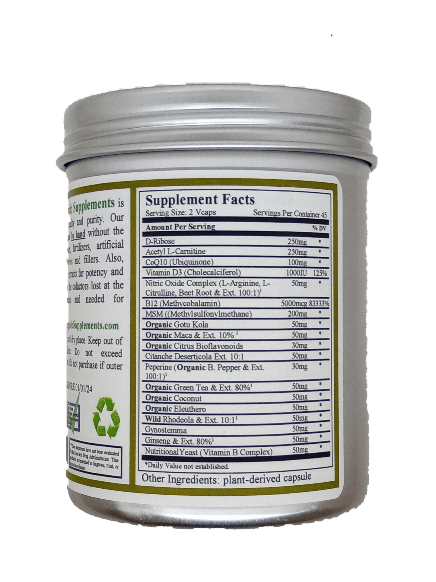 Energy Booster, Fatigue Reducer, Fibromyalgia