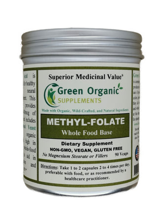 Methyl-Folate, Folic Acid, Whole Food Base