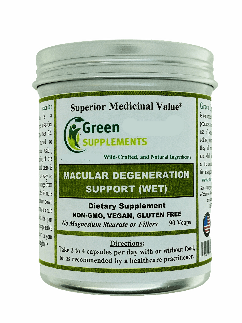 Macular Degeneration Support (Wet) – Green Organic Supplements