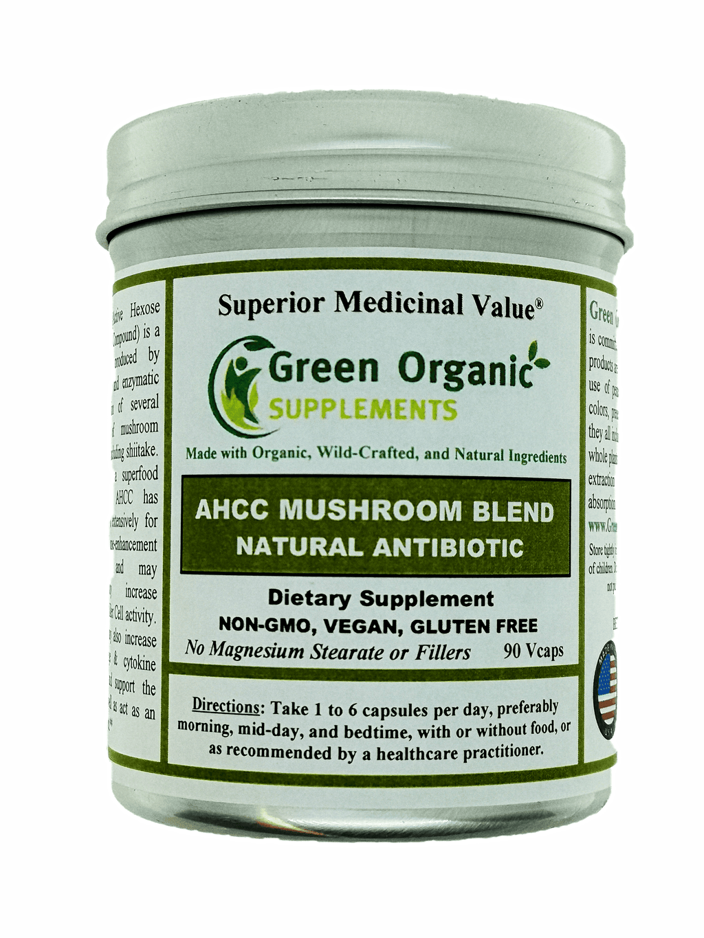 Mushrooms Blend, AHCC, Natural Antibiotic