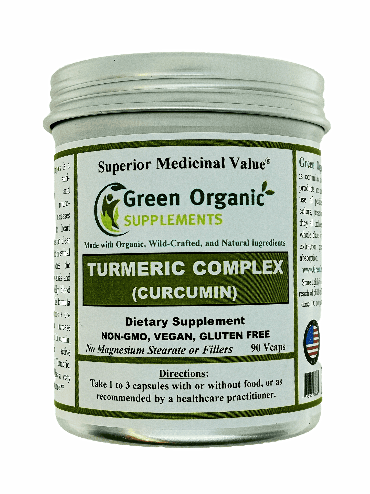 Turmeric, Curcumin, Complex