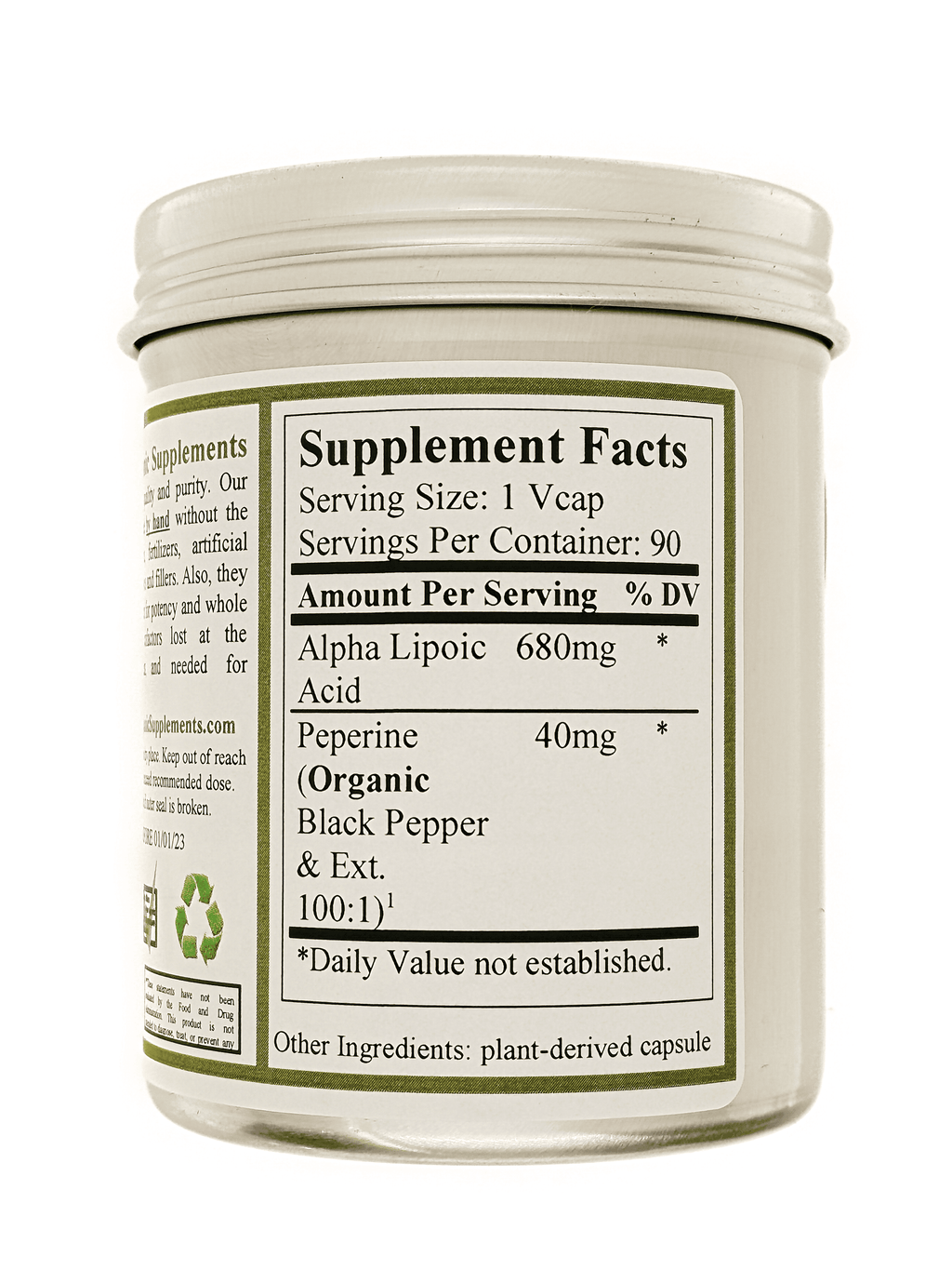 Buy organic supplements for women - Alpha Lipoic Acid, ALA Supplements Facts
