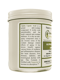 Buy organic supplements for women - Alpha Lipoic Acid, ALA Supplements Details 