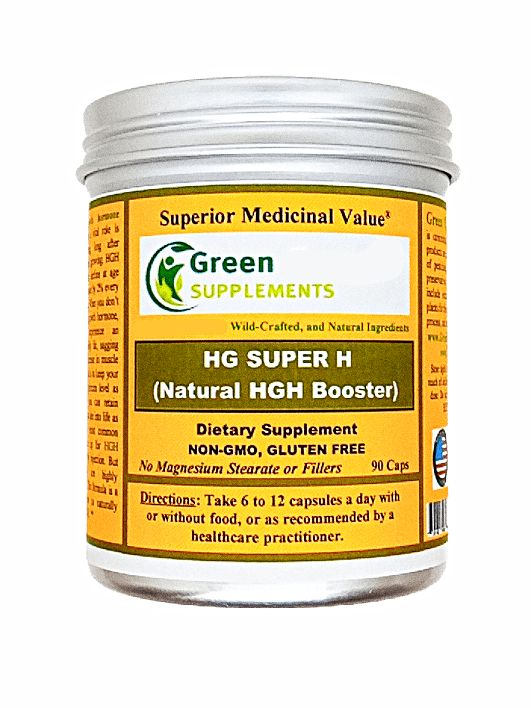 Support natural HGH levels and vitality Gluten free – Green Organic ...