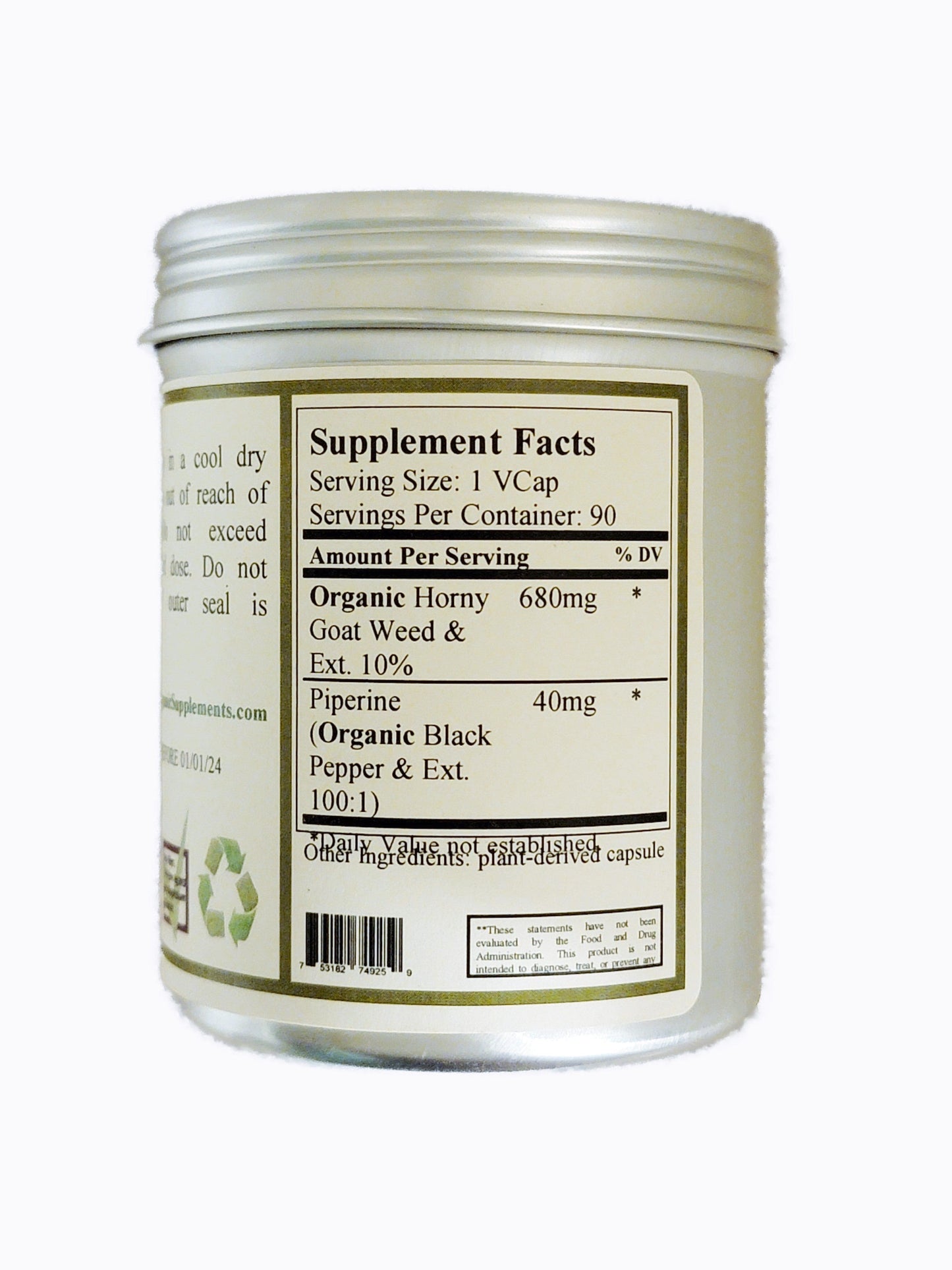 Horny Goat Weed, Icariin
