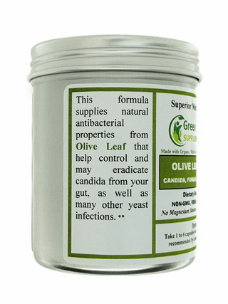 Olive Leaf, Candida, Yeast, H-Pylori, Fungus