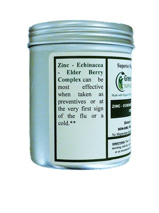 Zinc, Echinacea, Elder Berry, Immune System, Flu, Cold
